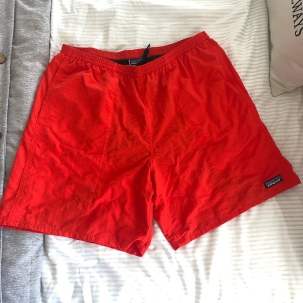 Patagonia Baggies Longs - red - large